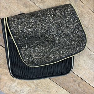 Glittered Travel Accessory Bag